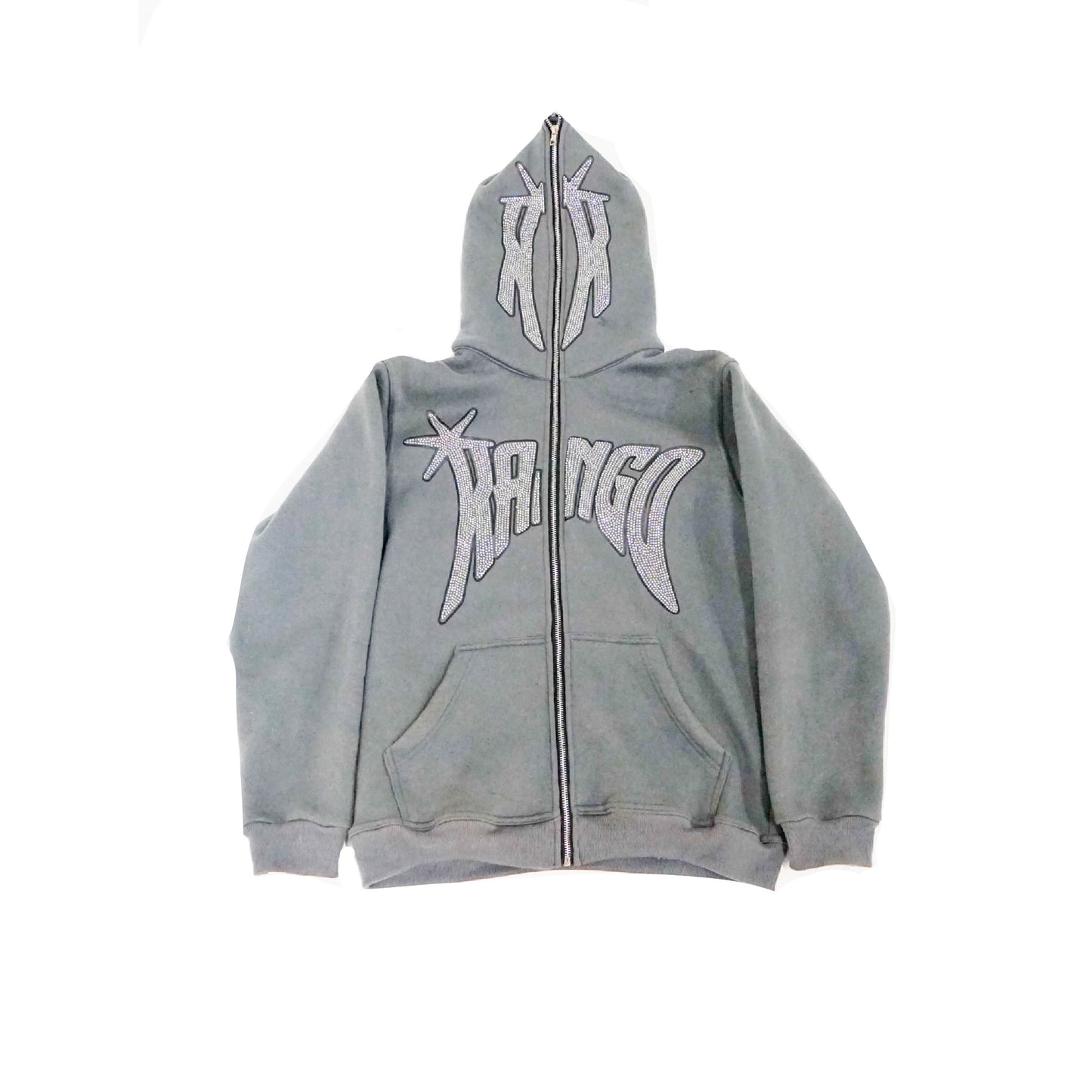 KANGO STAR FULL ZIP HOODIE(GRAPHITE)