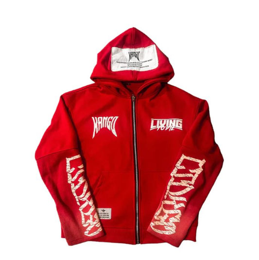 KANGO X LTD THERMAL ZIP UP (SCARLET)