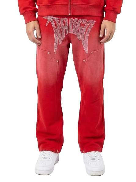 KANGO STAR SWEATPANTS V2 (RED)