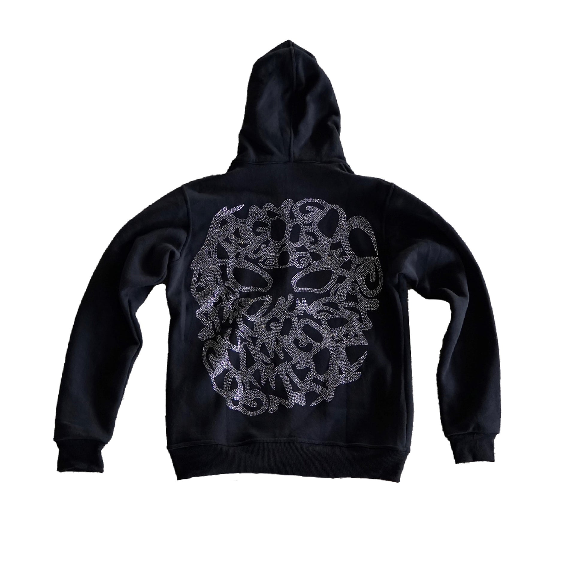 KANGO STAR FULL ZIP HOODIE(BLACK) - kangoclothing