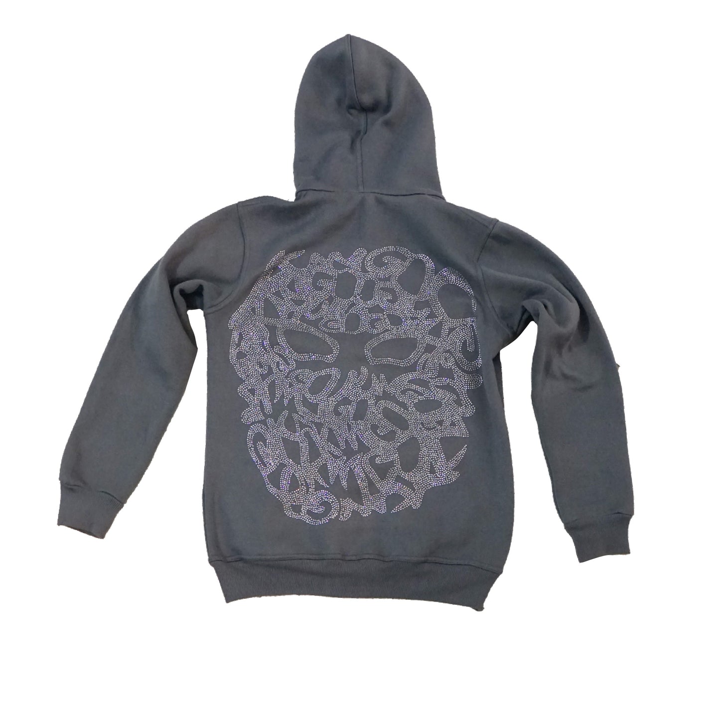 KANGO STAR FULL ZIP HOODIE(GRAPHITE) - kangoclothing